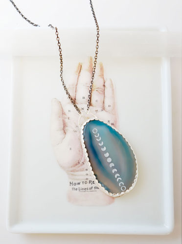 Agate Necklace, Instagram Sample Tout